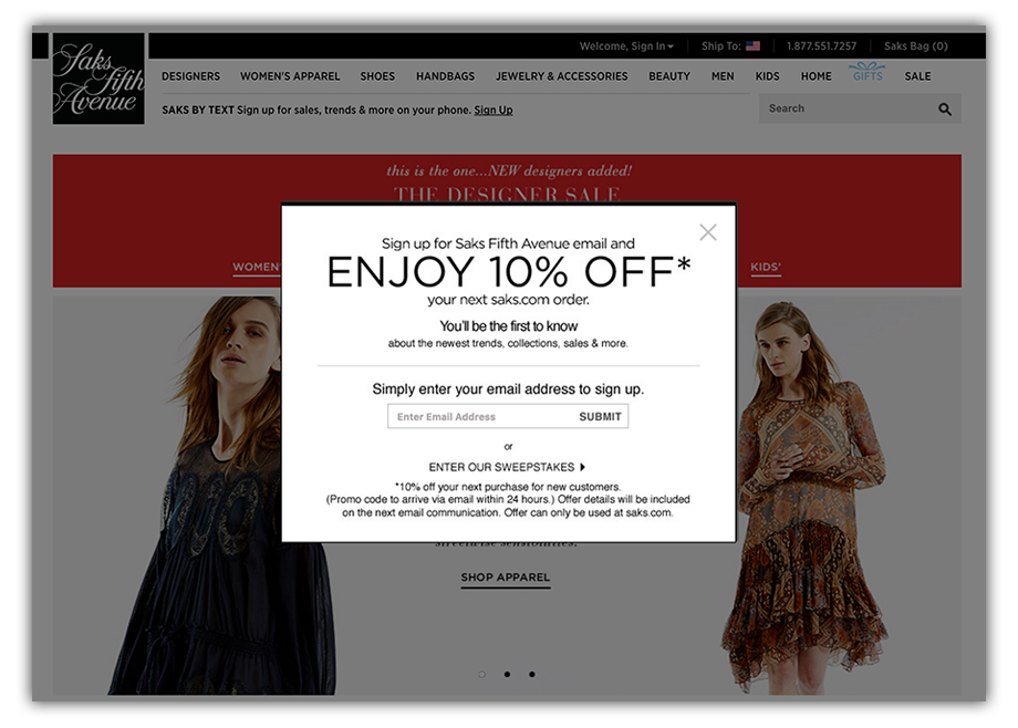 saks-entry-popup-example-2