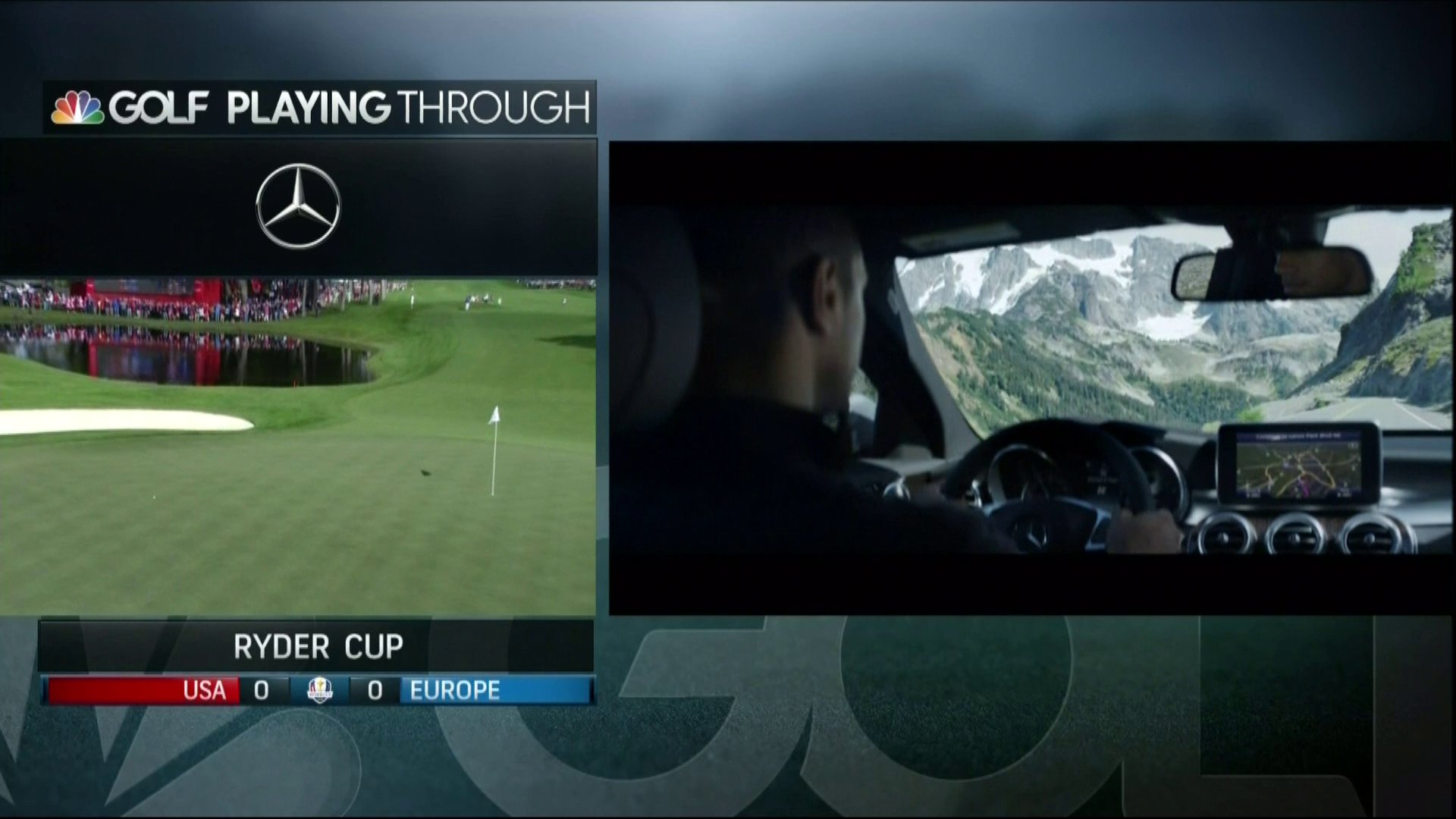 golf playing through sponsored sports segment